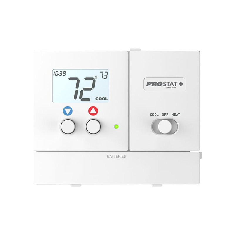 Programmable 2h/1c Thermostat By Prostat+, Led Display