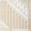 Tapis géométrique en polypropylène beige / gris Fujiko-1230667920