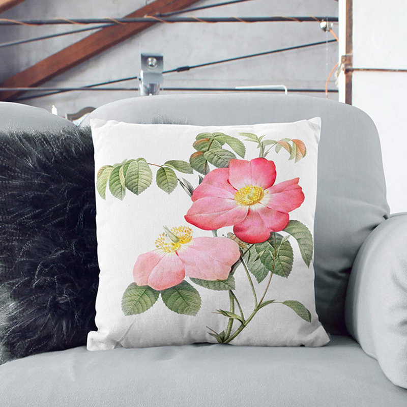 Square Throw Cushion, 55cm H x 55cm W x 20cm D