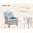 Carolina 2 - Person Patio Conversation Set with Cushions