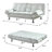Peniel 72.6'' Faux Leather Sleeper Sofa-859789402