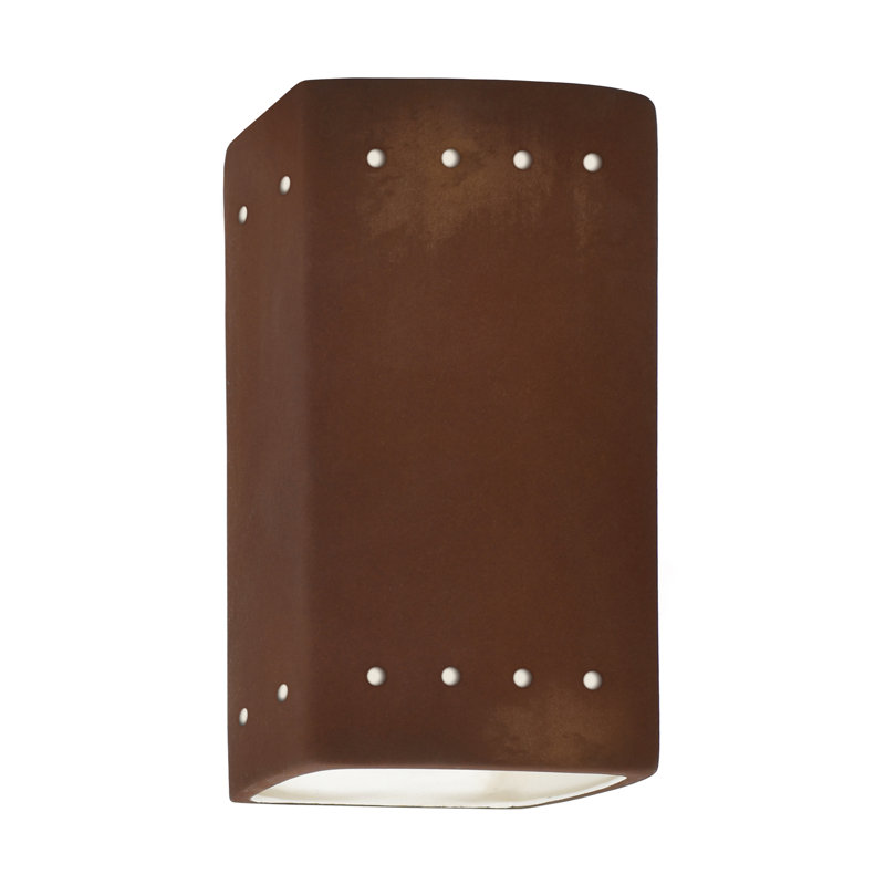Juliannah 1 - Light Flush Mounted Sconce, No, Antique Copper