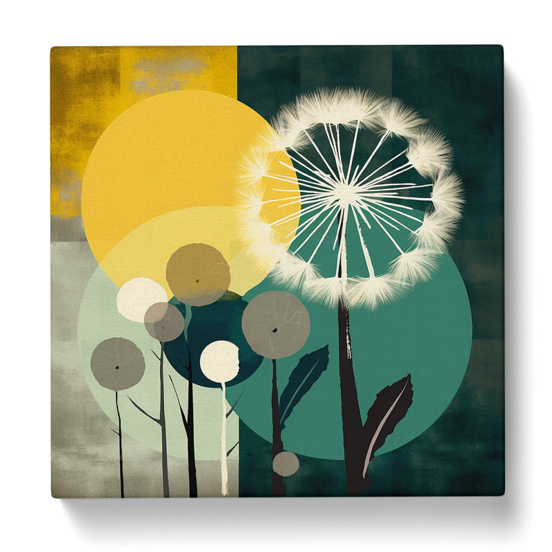 Dandelion Bauhaus No.5 - No Frame Print