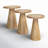 Jean 3-Piece Jean Solid Mango Wood Tray Top Nesting Table Set-1021275804