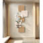 Décoration murale en bois inspirée par la nature avec un papillon décoratif pour le salon-2109625497-2109625499