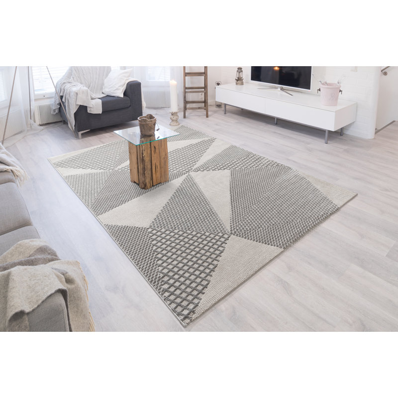 Striped Area Rug, Rectangle 160 x 230cm