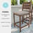 Martha Stewart Bedford All-Weather Patio Bar Stools With Seat Cushions-109713860