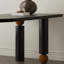 Bureau en bois de frêne Creative Asymmetric Art Design-1863058495
