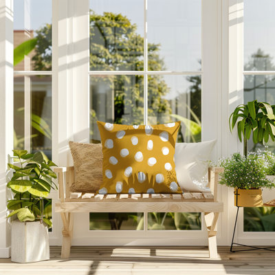 Oreiller réversible intérieur / extérieur Jayi Spots
