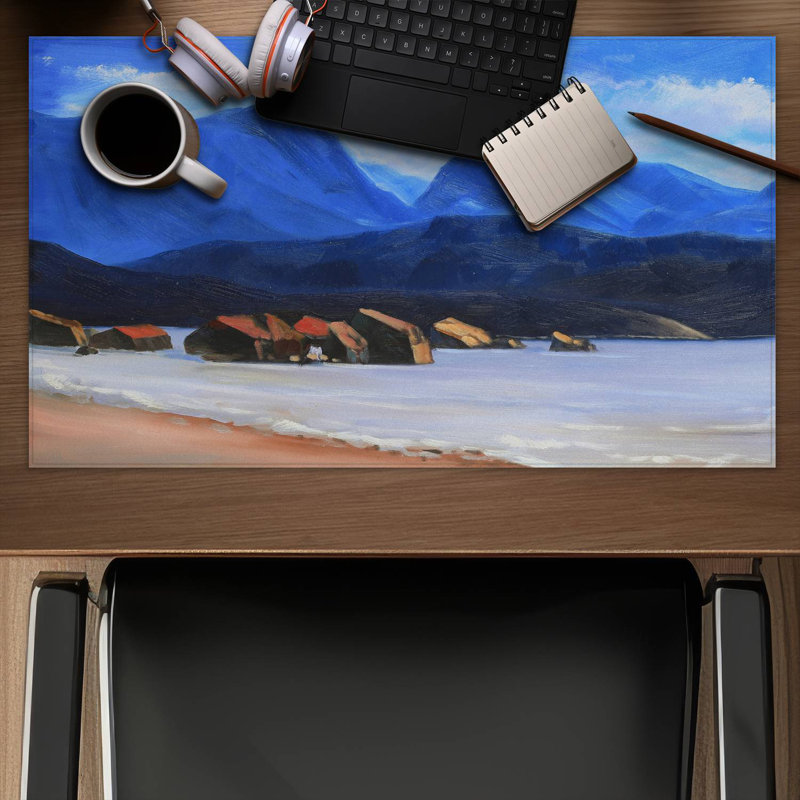 Scotland calm eddies - 14.00"x24.25" Desk mat