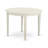 3 Piece Dining Table Set contain A Dining Table and 2 Beige Red Polyester Fabric Dinner Chairs with Stylish Back- Linen White Finish-308500395-278766176