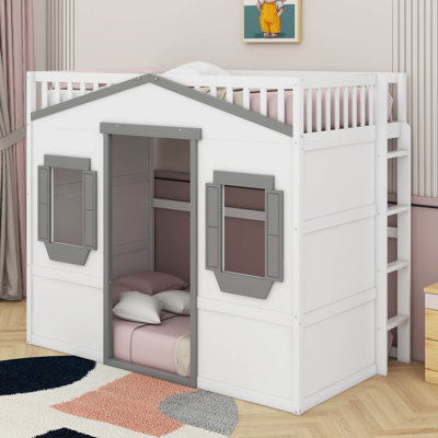 House Loft Bed With Ladder