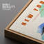 Oiseau bleu de New York IDÉE4WALL-63338363-63338364