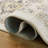 Machine Washable Vintage Floral Beige Area Rug For Living Room, Bedroom-1825975440