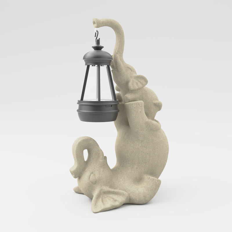 Resin Garden Statue, Beige