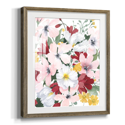 Marbrage, reproduction encadrée