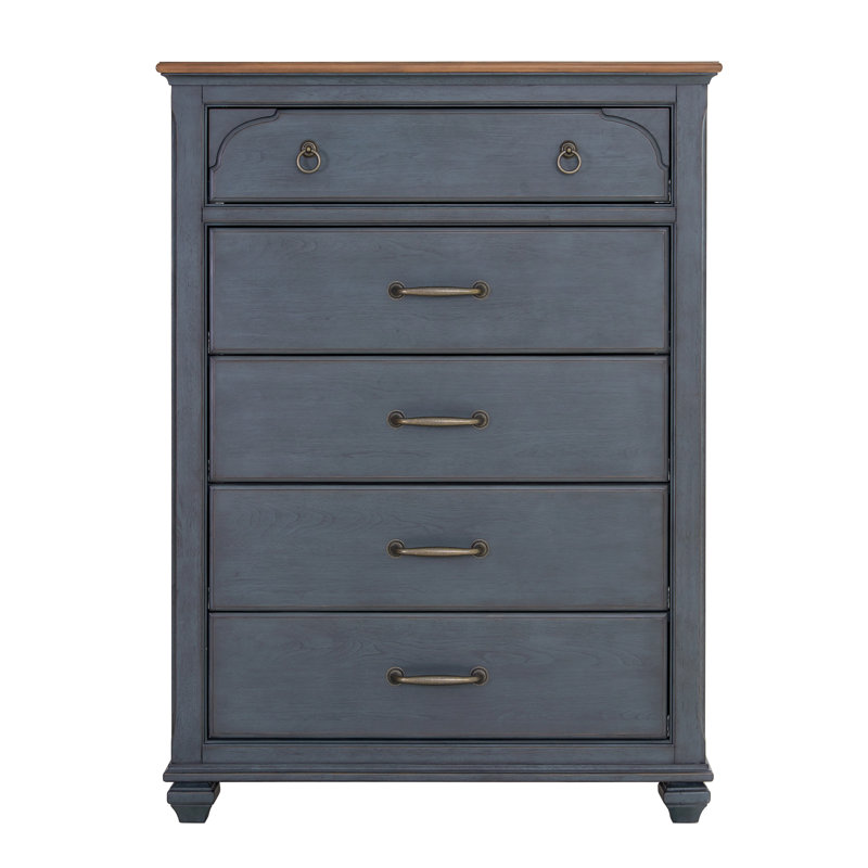 Commode à 5 tiroirs, aucun assemblage requis