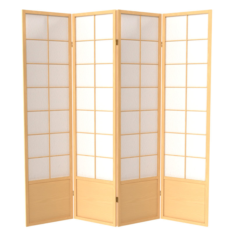 Cloison pliante Camille, Naturel, 4