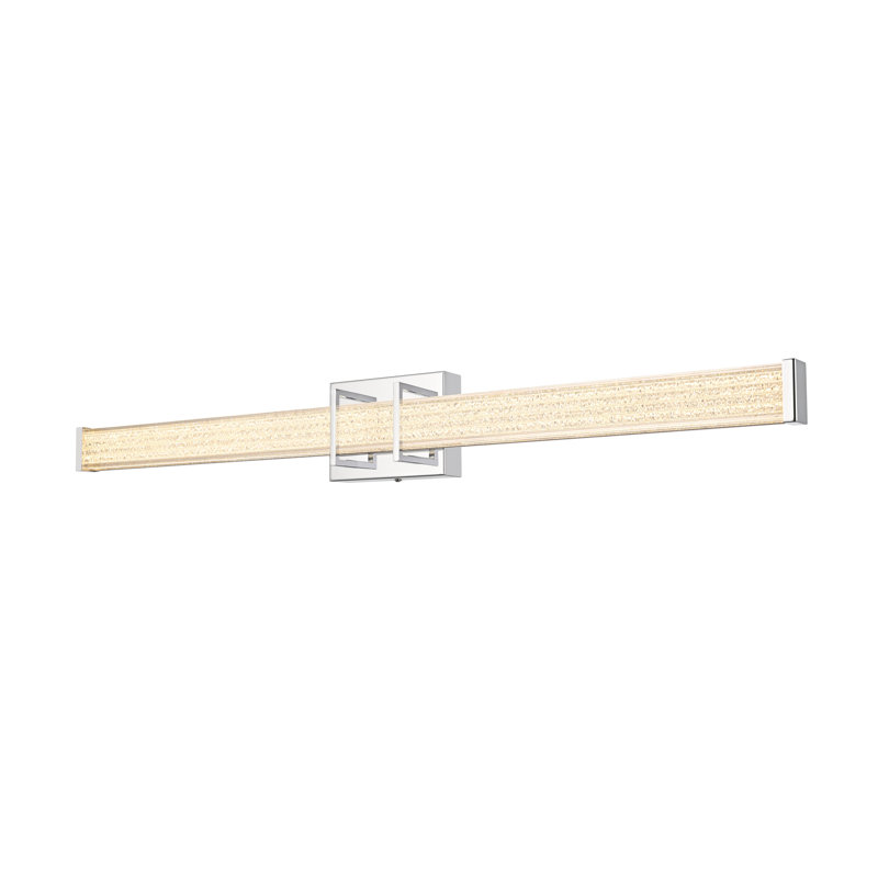 Debbra 36 inch LED Wall Sconce, Chrome
