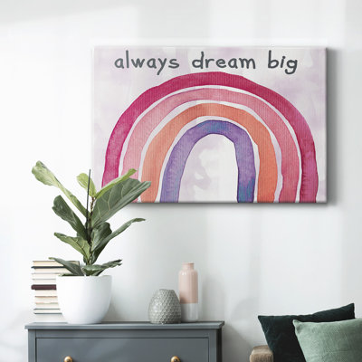 Always Dream Big-Gallery Wrapped Canvas