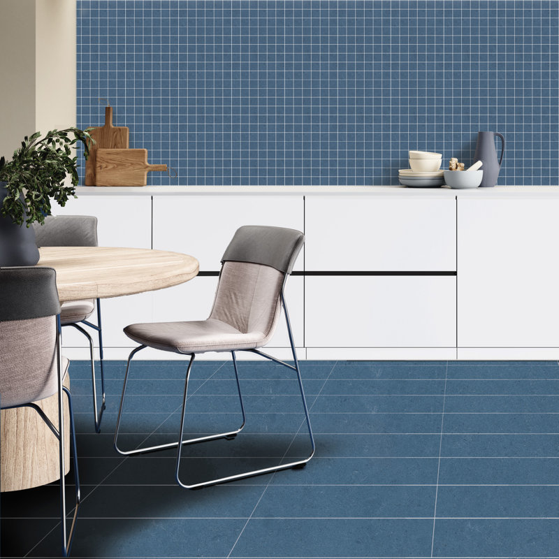 Artistic Freedom 12"X24" Porcelain Stone Look, Denim