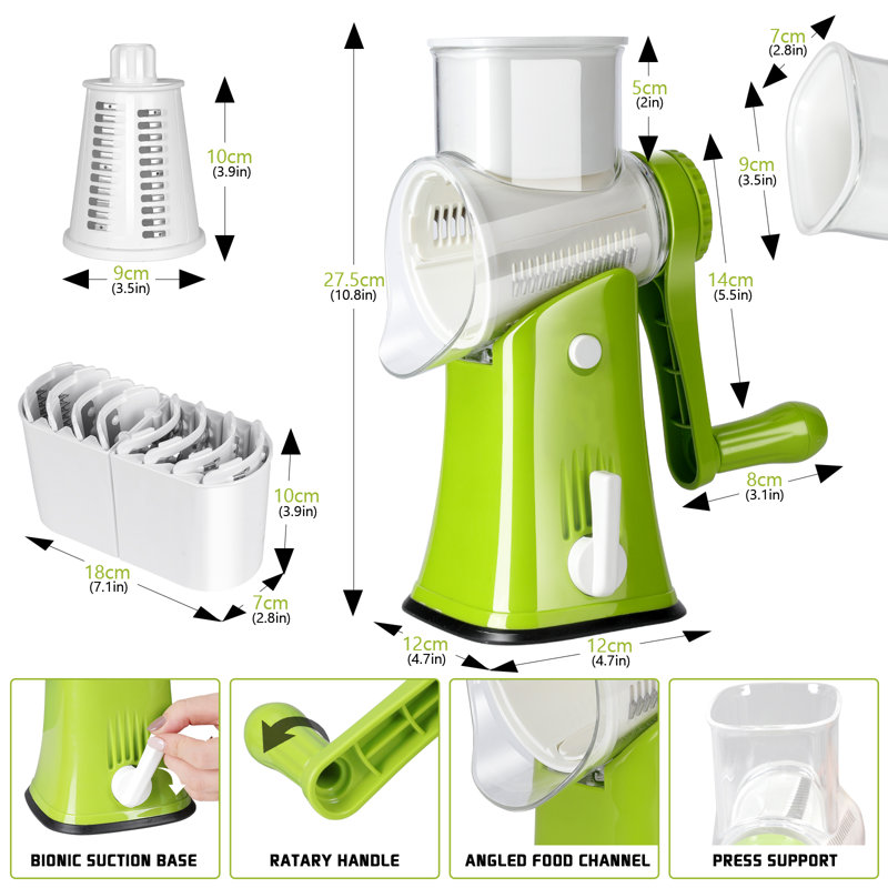 Fruit and Vegetable Spiral Slicer