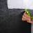 Glass Cleaner Spray Bottle with Built-in Squeegee