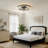 19''(W) Crystal Ceiling Fan