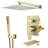Complete Shower System with Rough in-Valve