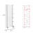 Corner Linen Cabinet, Five External Shelves, Single Door, Four Interior Shelves-145908085
