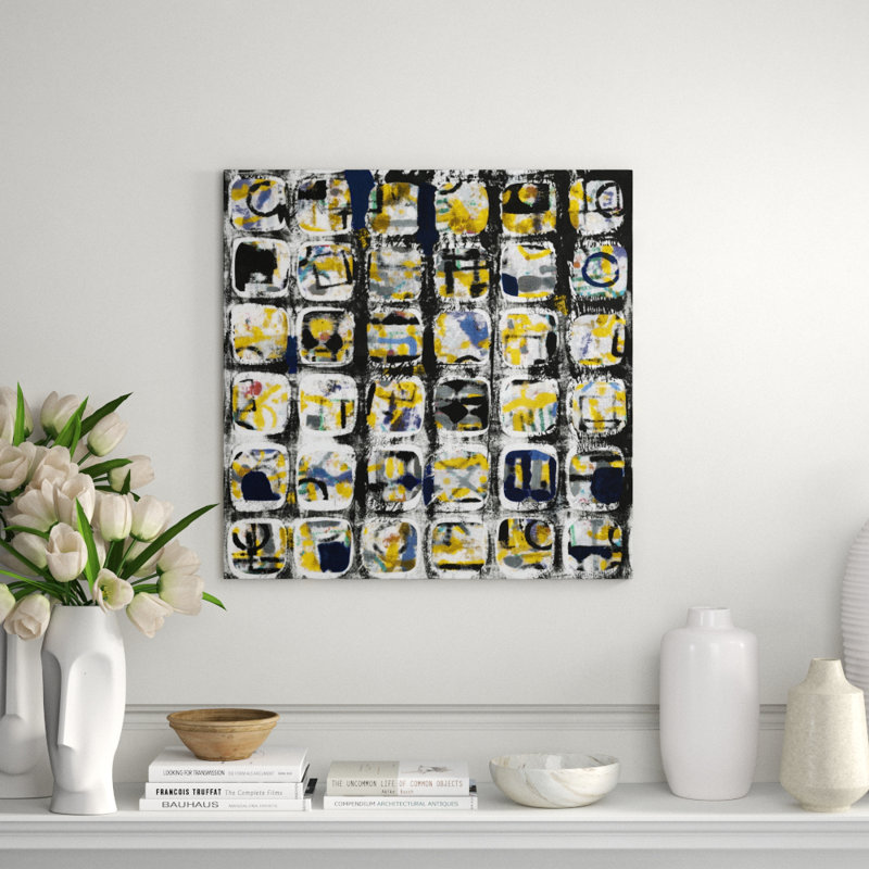 Silver Blue 3' Print