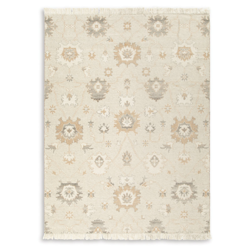 Ahnalee Floral Indoor Rug, Rectangle 8' x 10'