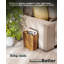 Poubelles en bois BLUEWEST 2,6 gallons - Acacia massif
