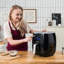 Costway 6,5 pte Fonctions de la friteuse à air et écran tactile intelligent