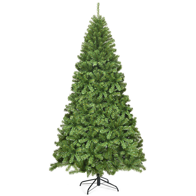 Arbre de Noël vert pin artificiel cachemire, H 7 pi 5 po