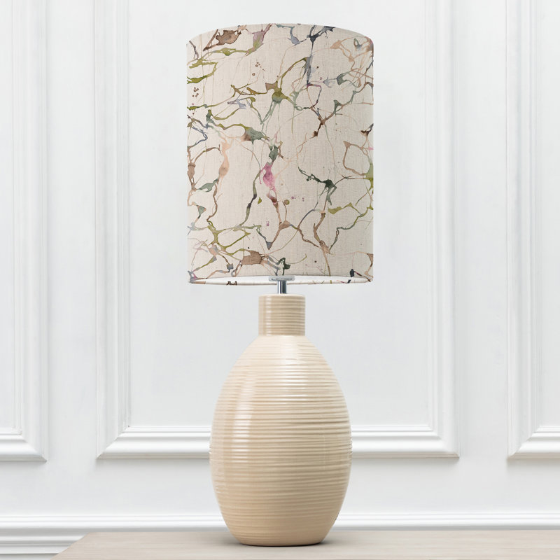 Ceramic Desk Lamp, Cream