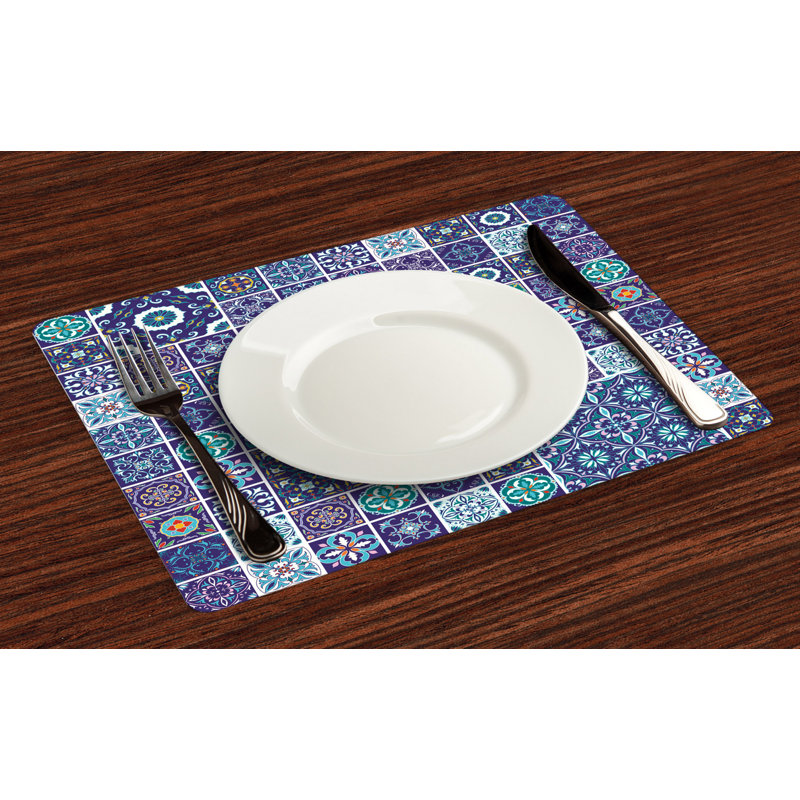 Alpena Ethnic Mosaic Tile Placemat