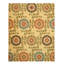 Tapis floral transitionnel en nylon Mandana-16339338