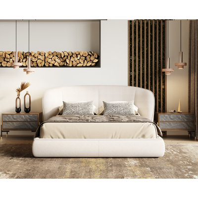 Upholstered Platform Bed
