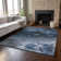 Premium Machine Washable Cerrito AMF590 Blue Rug