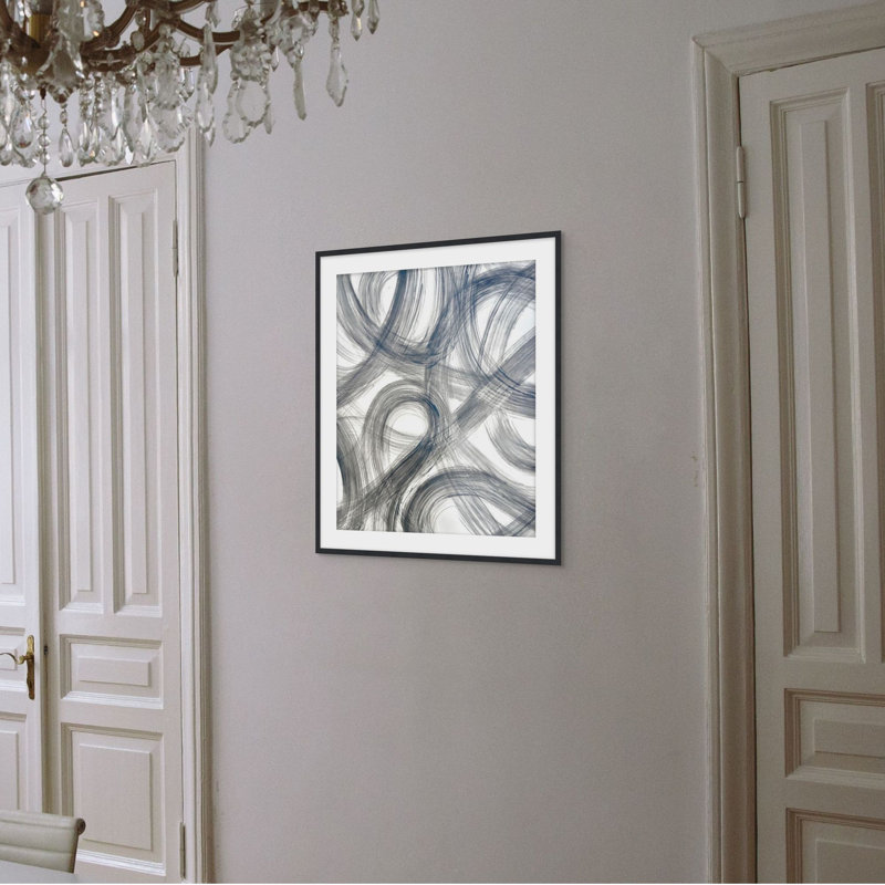 Whispering Waters 1 Framed Print, 45.5" H x 39.5" W
