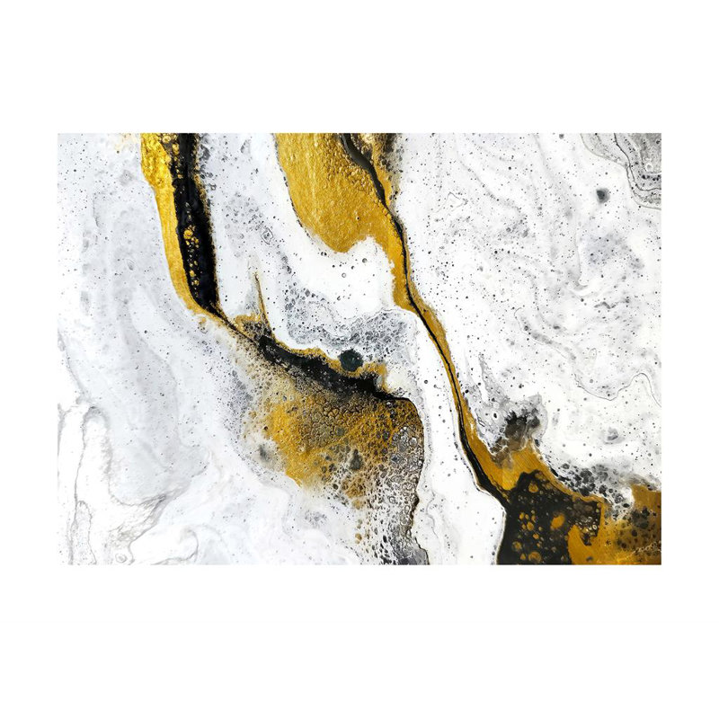 Marble 2 - Single Picture Frame Print, Matt White, 215.392 cm H x 164.592 cm W