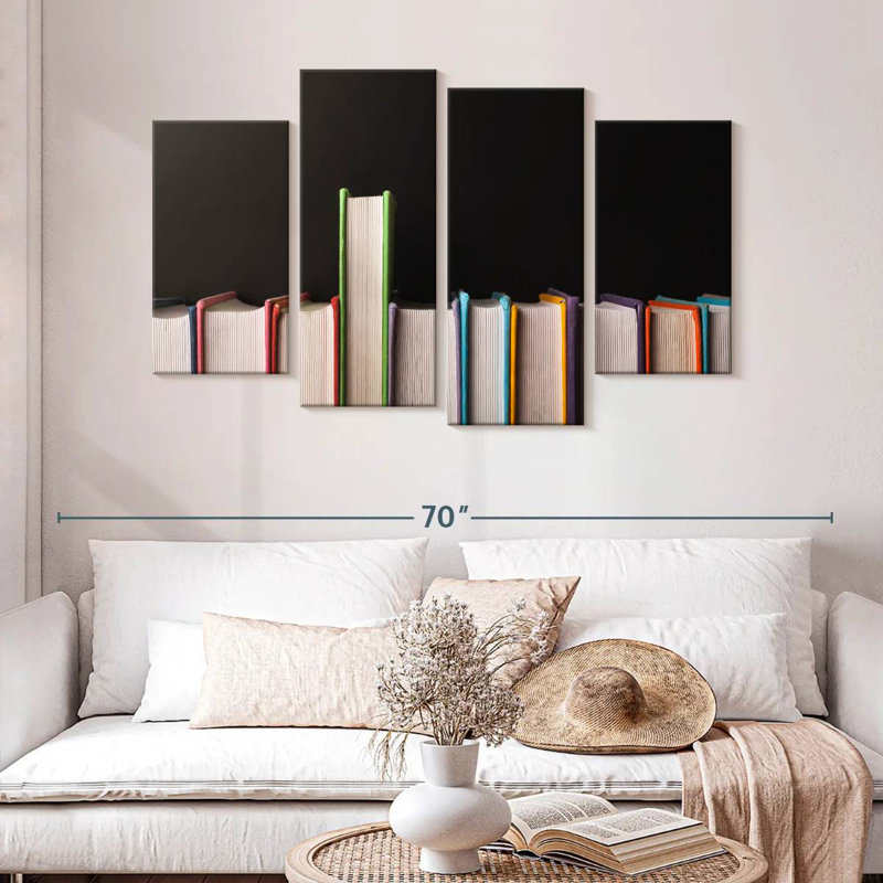 Kerner Favorite Book, 32" H x 52" W