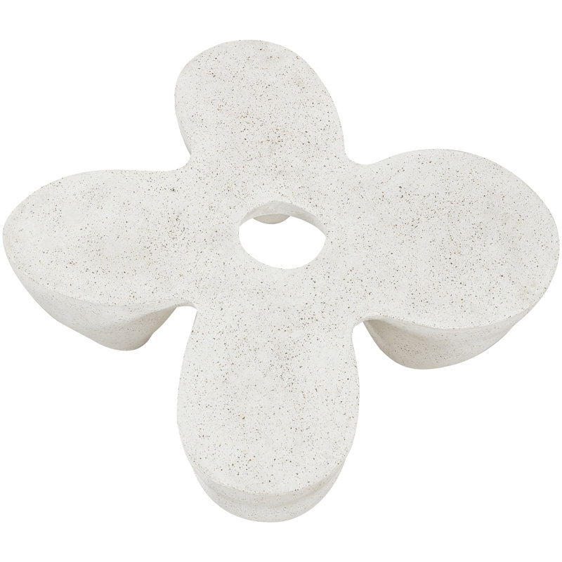 Table basse Fiore, Terrazzo ivoire