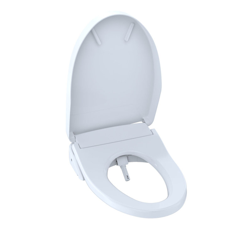 Siège de toilette de bidet électronique TOTO® WASHLET® S500e avec nettoyage de bol et de baguette EWATER + ®, couvercle contemporain, allongé, beige Sedona