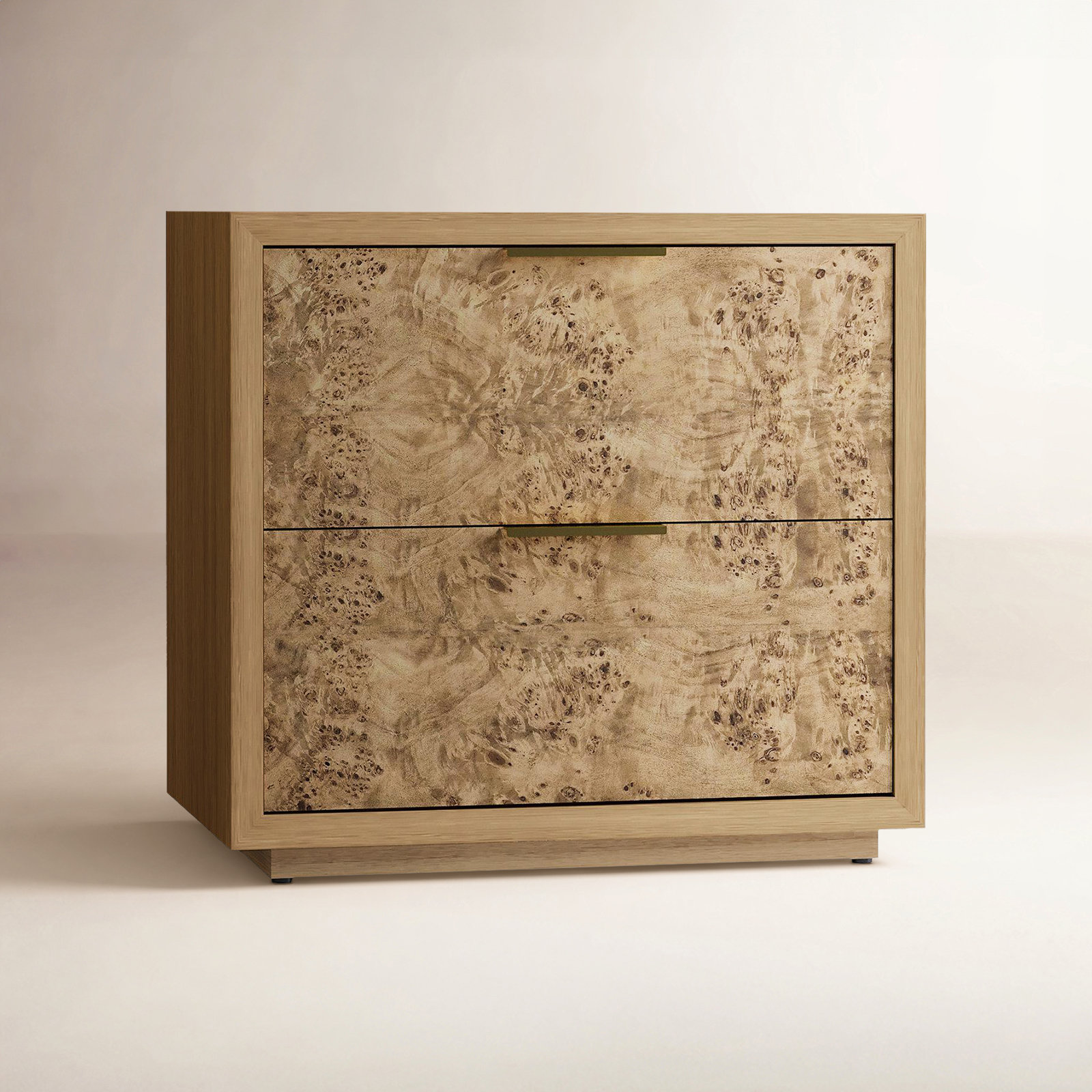 Rosen Mahogany Nightstand, Natural