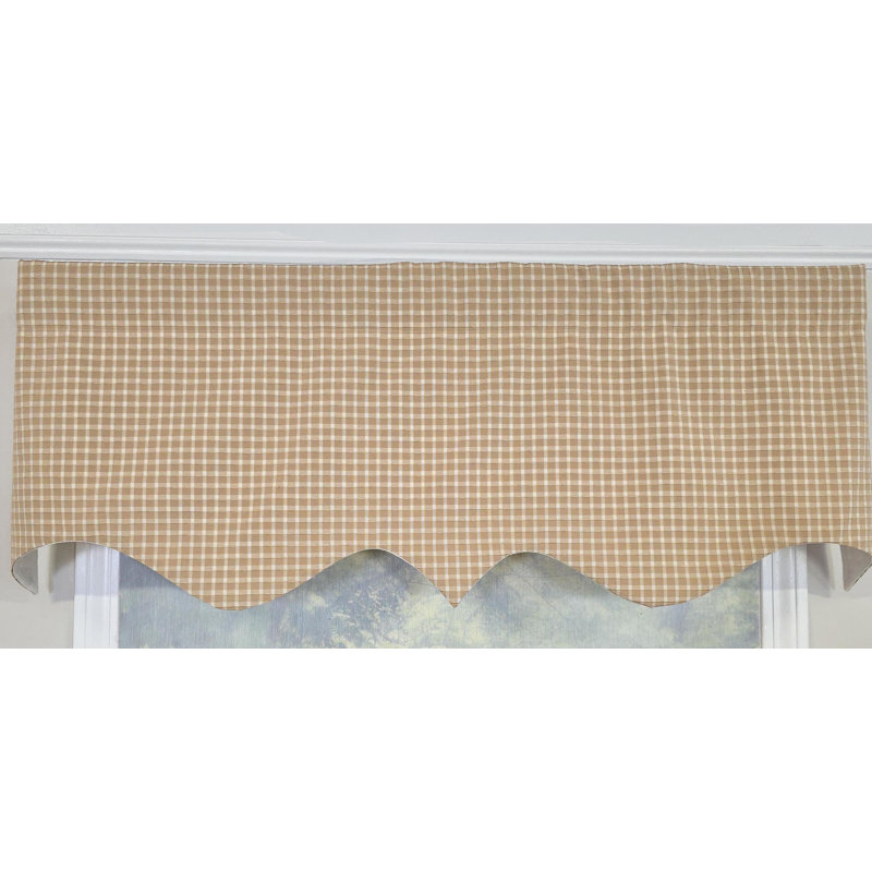  Texture Check Regal Valance