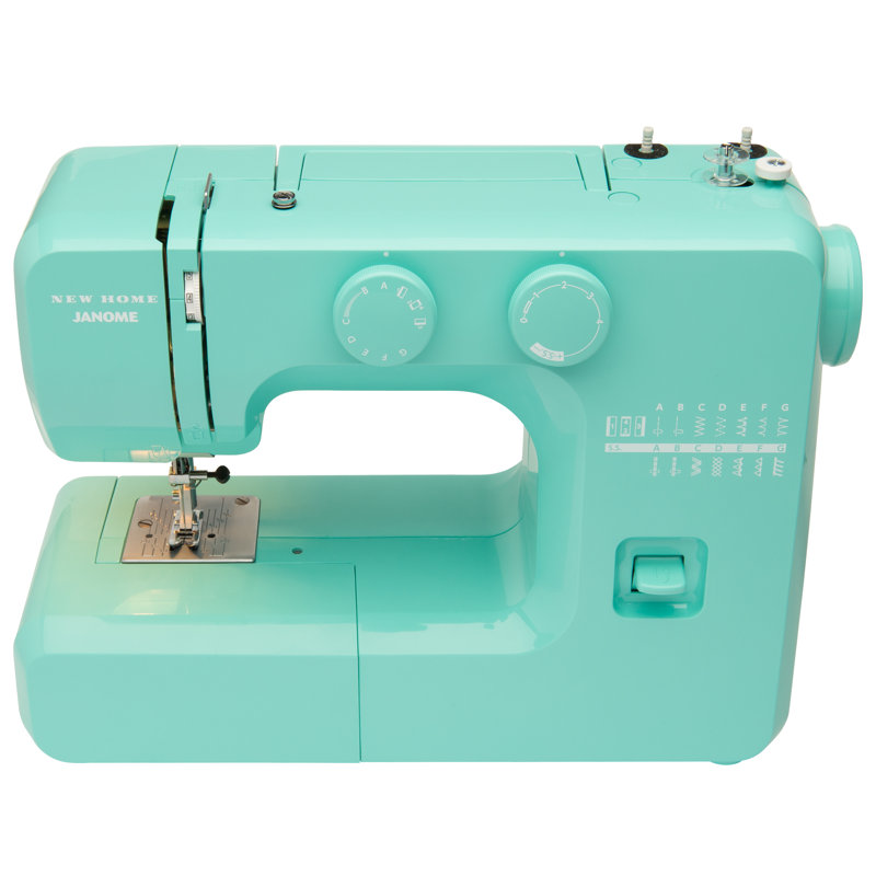Janome Easy-to-Use Mechanical Sewing Machine, Teal