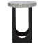 Table d'appoint en marbre Marasu