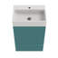Meuble-lavabo rayé avec lavabo en céramique-516309596
